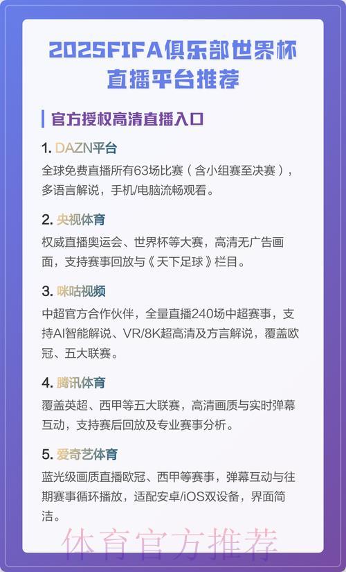 观看世界杯预选赛直播的最佳免费平台盘点